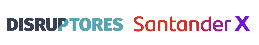 disruptores y santander logo